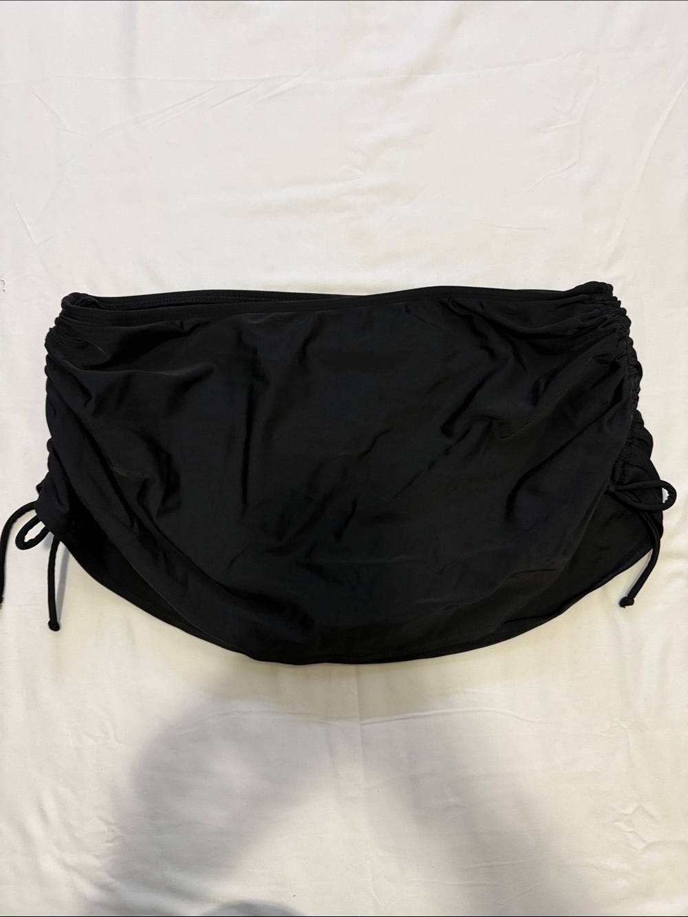 Old Navy Black Women’s Side-Drawstring Swim Skort